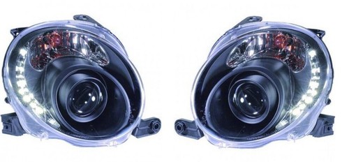 Coppia fari fanali tuning ant - fari,
