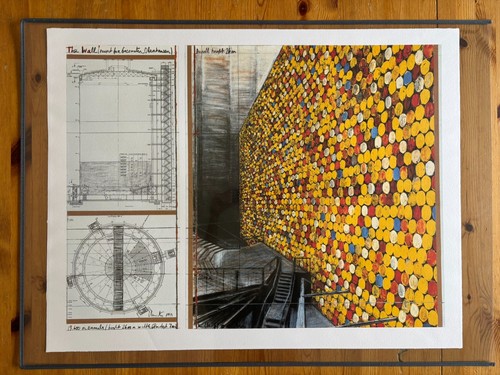 Christo gasometro the wall - gasometro, "the