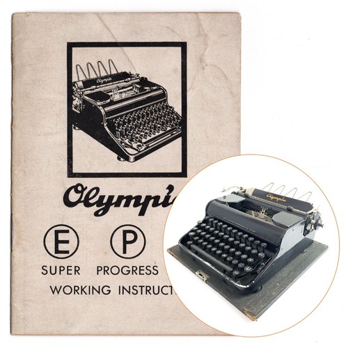 Macchina scrivere olympia - scrivere,