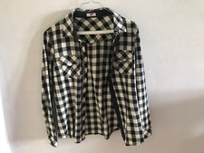 Camicia A Quadri Donna