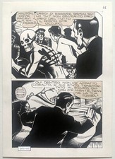 TAVOLA ORIGINALE KRIMINAL n.360 pag. 16 GIOVANNI ROMANINI CORNO no magnus