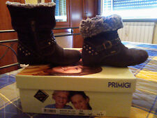  PRIMIGI Stivaletti Scamosciati con pelliccia mis. 29 Garantito GORE TEX