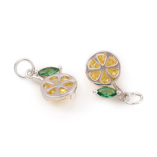 2pz charm limone - charm, cubic