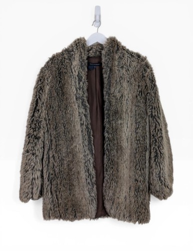 Cappotto pelliccia sintetica