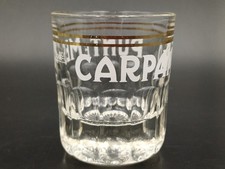 CARPANO BICCHIERE PUBBLICITARIO VINTAGE DA COLLEZIONE