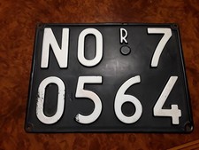  TARGA AUTO D’EPOCA