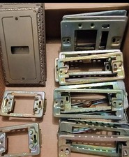 Supporti e placche AVE Grattacielo metallo per scatola tonda e 503 ( Lotto)