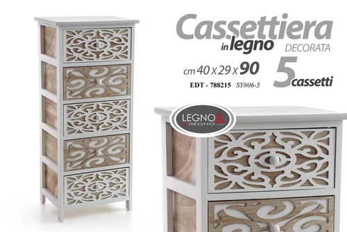 Cassettiera deco traforata - deco, 5