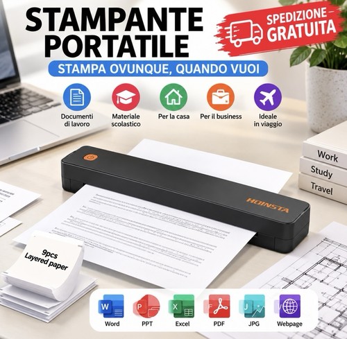 Stampante termica portatile - stampante, a4