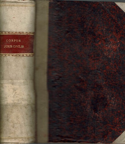 Corpus juris civilis - juris, digesto