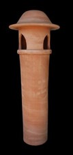 Piccolo comignolo Øint.16cm - Small terracotta chimney pot Øint.16cms (10779)