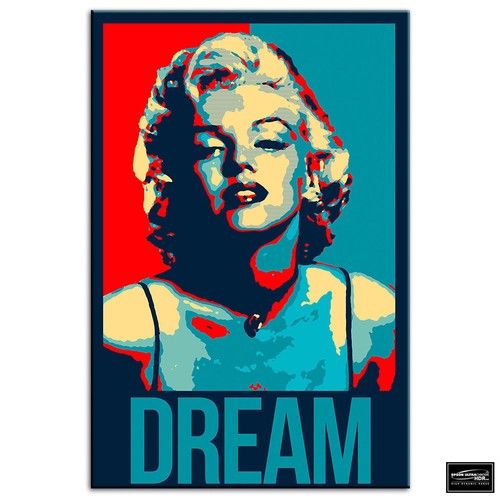 Marylin monroe dream astratto - dream,