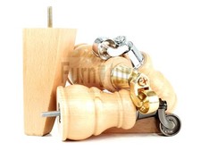 2x Gambe Divano Mobili in