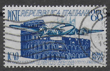 Francobollo usato. Repubblica