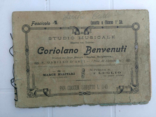Libretto musicale coriolano - libretto,