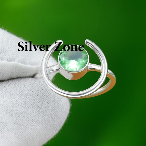 Anello ametista verde - , |