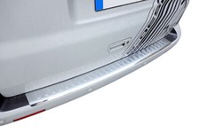 Per VW T4 Transporter Multivan 1990- Premium V2A Paraurti Opaco Spazzolato