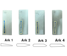 Pfeil pietre per affilatura sgorbie da legno Arkansas sagomate grana 8000