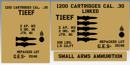 Set stencil scatola - 30,