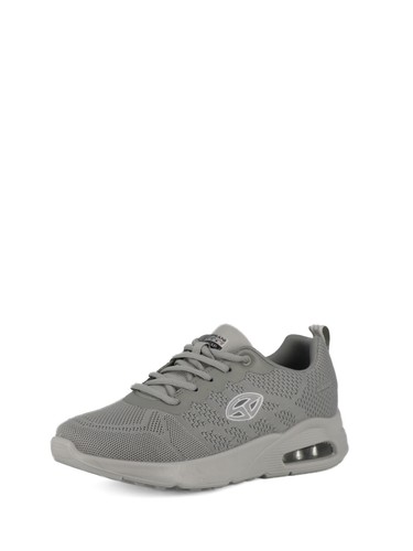 Sneakers stringate uomo grigio