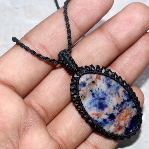 Collana sodalite filo - collana,