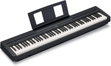 Digital Piano P-45B Pianoforte Digitale Dal Suono Acustico Autentico, Design Com