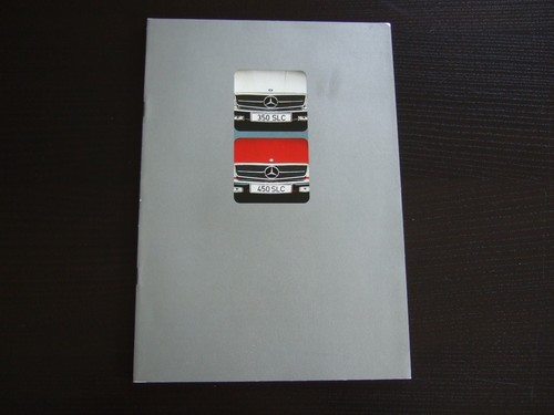 Mercedes prospetto 350slc - mercedes, ·