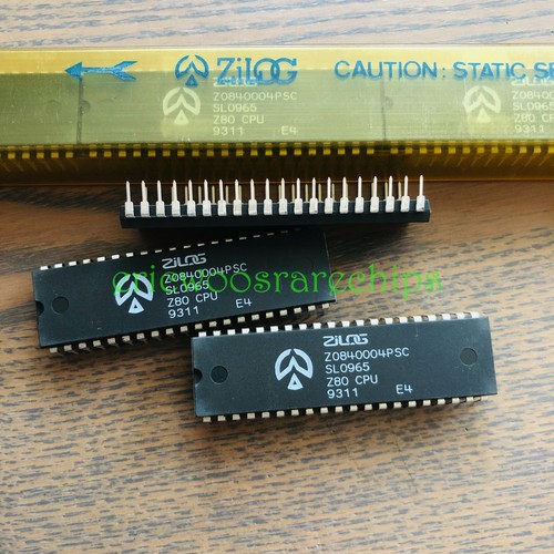 Zilog z0840004psc z80 cpu - zilog,