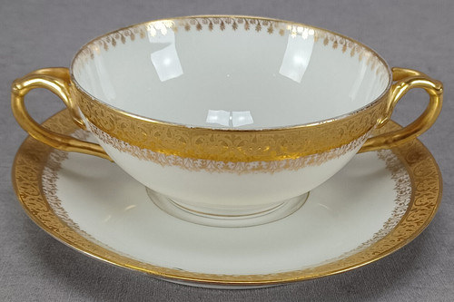 Limoges gold encrsuted - gold,