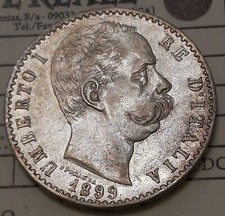 UMBERTO I 2 LIRE 1899