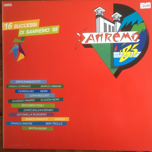 Various sanremo 16 - -, '85