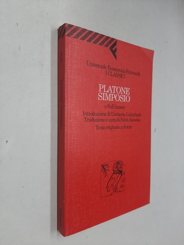 Platone simposio sull amore - simposio, sull'amore
