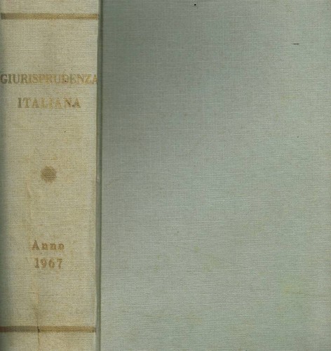 Giurisprudenza italiana con