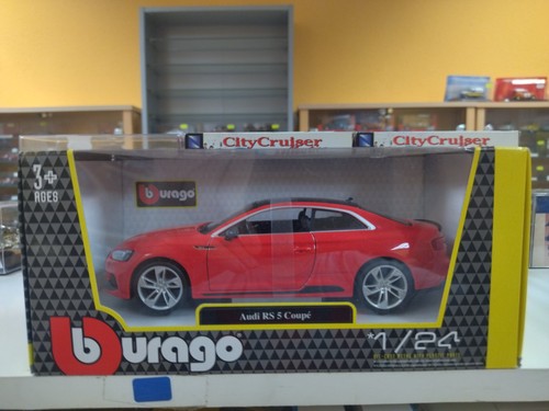 Audi coupe red 1 24 - rs,