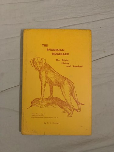 The rhodesian ridgeback - the,