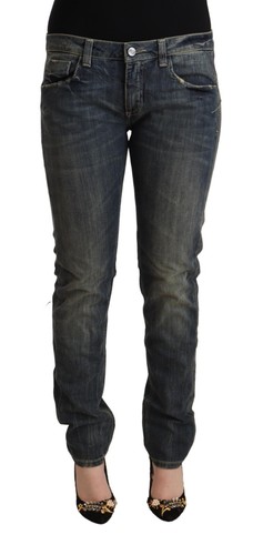 Jeans cellar door blu - cellar, cotone