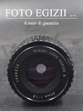 NIKON NIKKOR 50 mm f: 1,8 Serie E "ANALOGICO/DIGITALE" BELLO GARANZIA DI 6 MESI