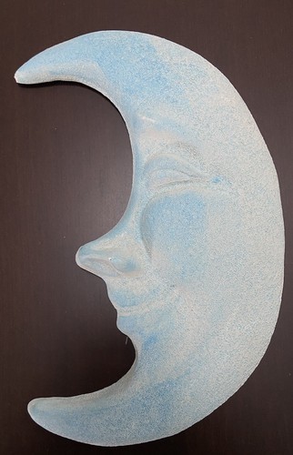 Luna ceramica effetto - luna, in