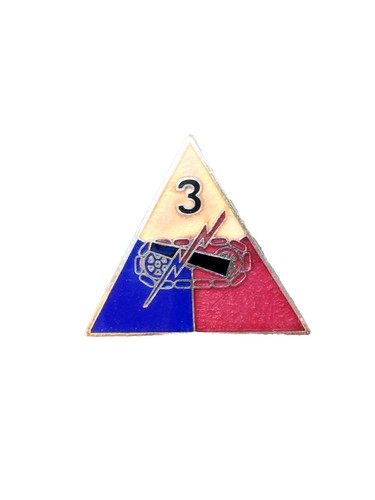 Crest dui 3rd armored - dui,