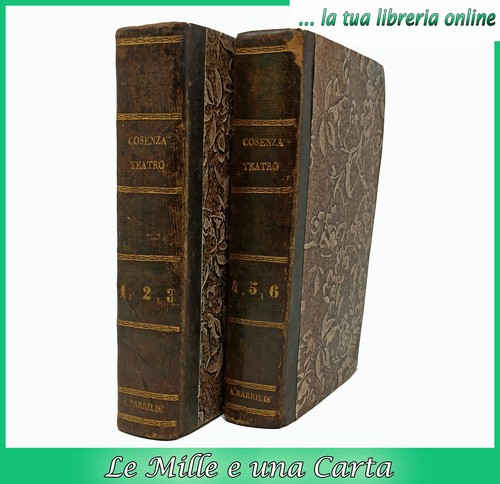 Libro antico napoli teatro