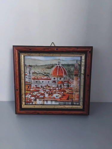 Quadro dipinto firenze cornice - quadro,