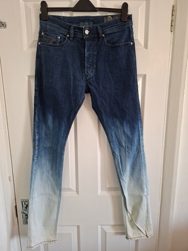 Jeans diesel acid wash bianco - diesel,