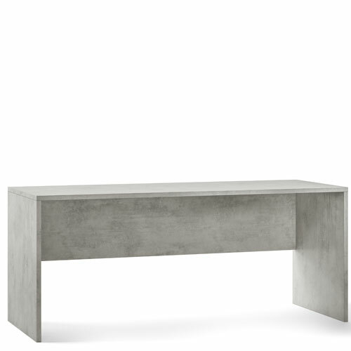 Scrivania ufficio cemento 180