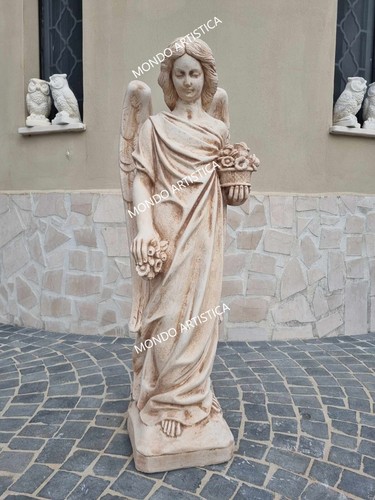 Statua angelo angioletto ali - angelo,