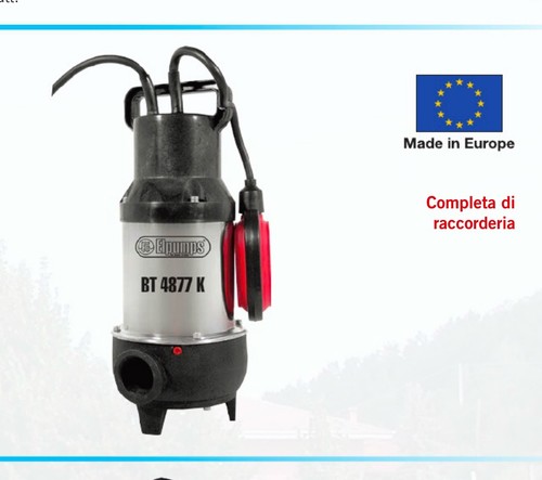 Pompa sommersa acqua nere - pompa,