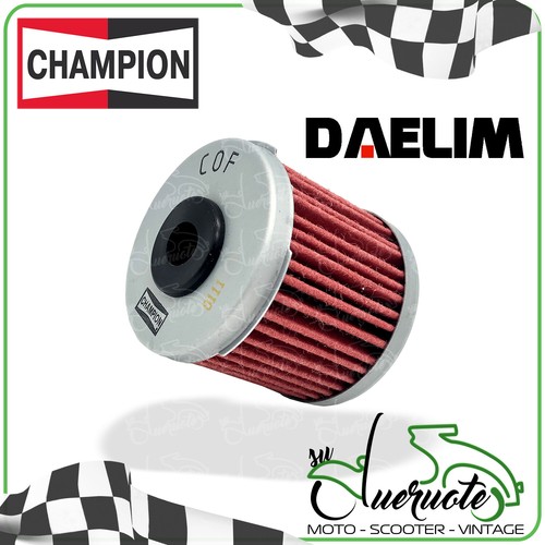 Filtro olio champion daelim - filtro,