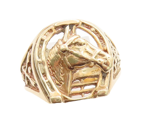 Anello portafortuna oro 14k - portafortuna,