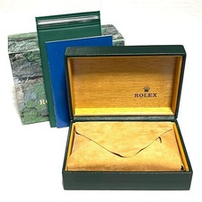Scatola orologio Rolex pelle