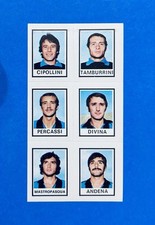PANINI 1974-75 CIPOLLINI TAMBURRINI PERCASSI DIVINA MASTROPASQUA ANDENA 547 NUOV