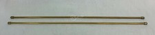 Coppia di astine per tende allungabili Giocrì 60-73cm colore oro in ottone